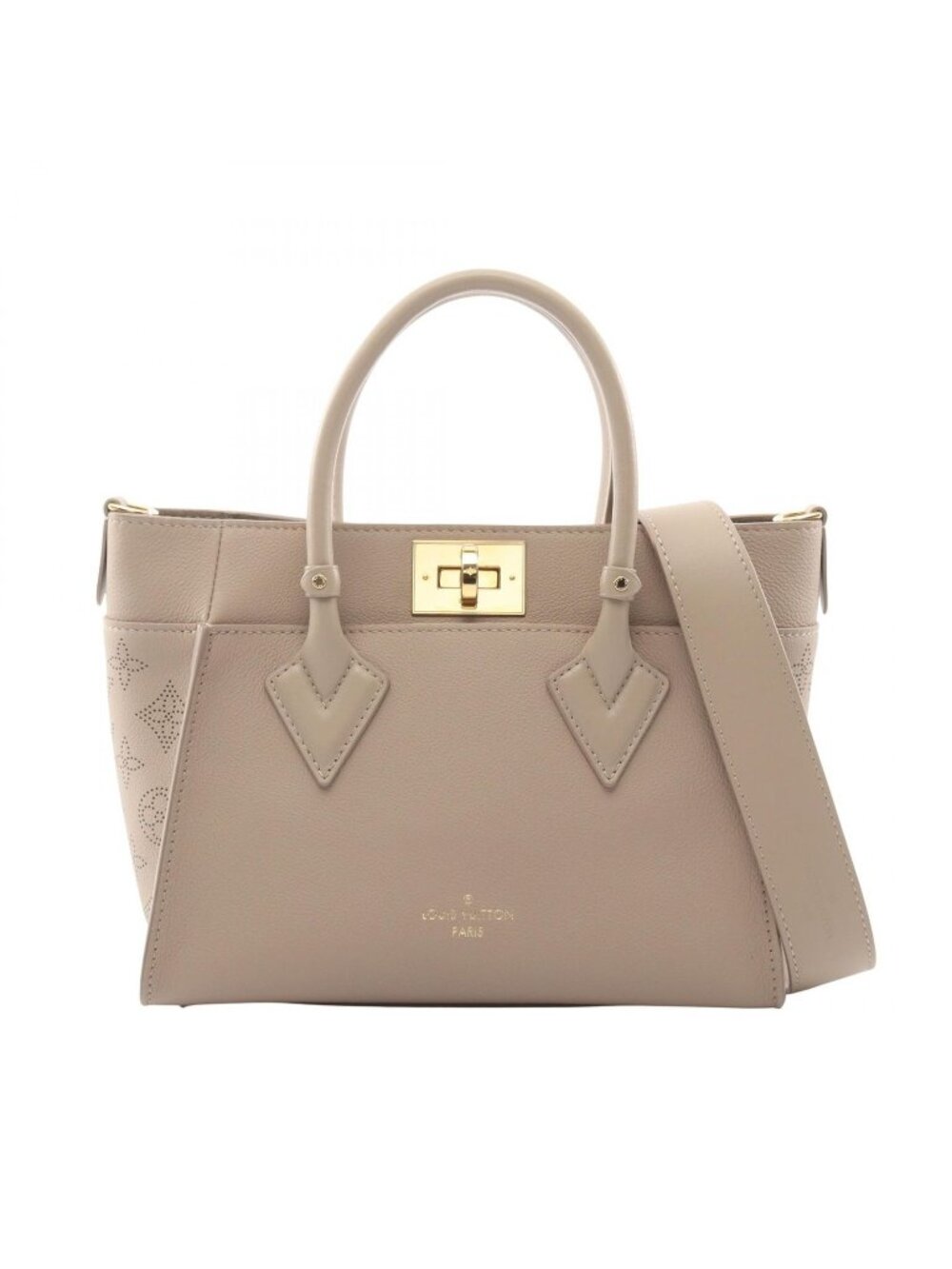 Louis Vuitton Handbag on My Side PM Galle Leather